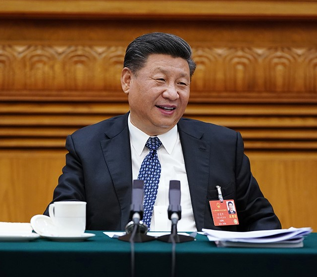 学习习近平两会期间重要讲话精神